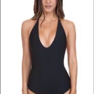 MIKOH Swim Small Ipanema in Black